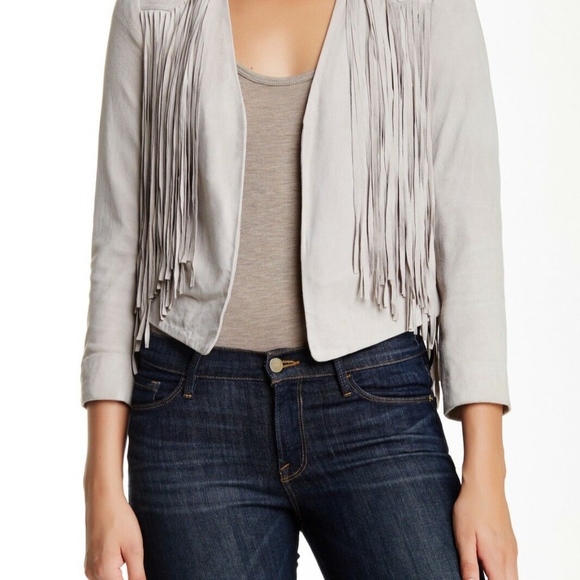 Doma Jackets & Blazers - *new* DOMA Genuine Goat Suede Fringed Jacket LARGE
